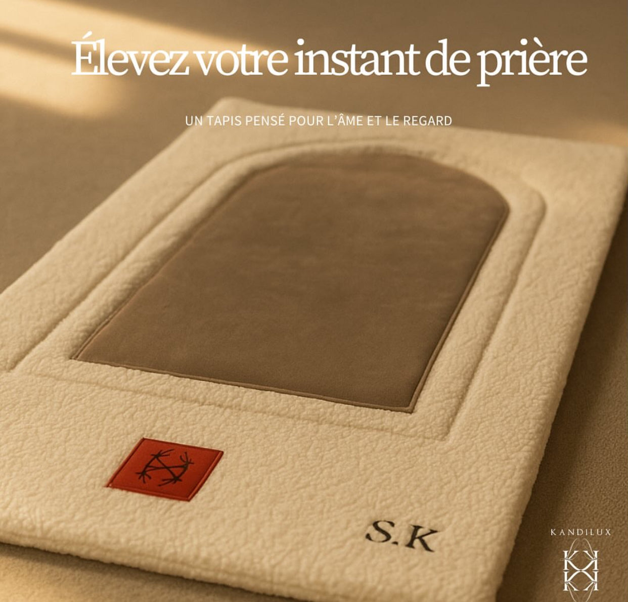 Tapis de priere haut de gamme fait main