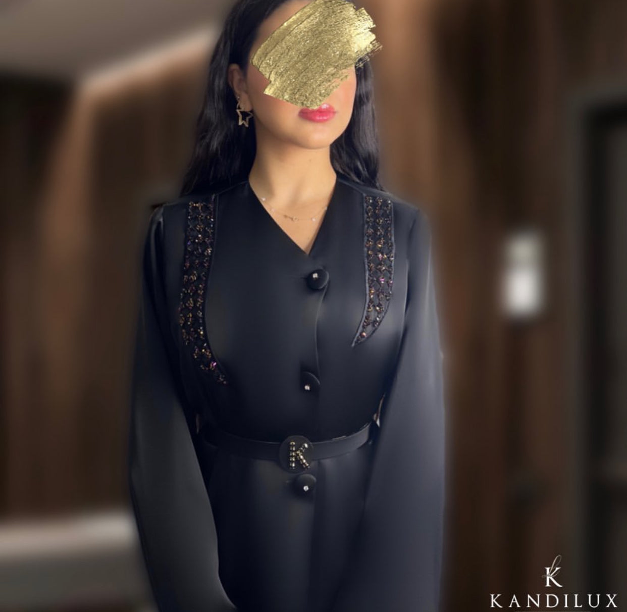 Noir Mystique kimono