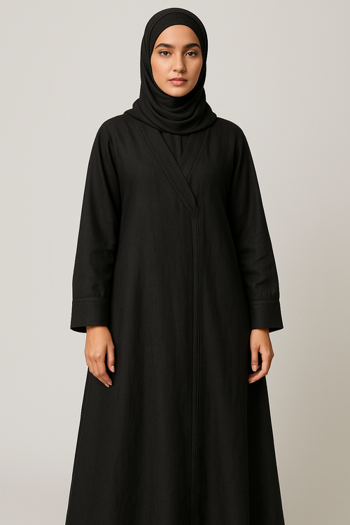 Abaya de prière noire – Kandilux