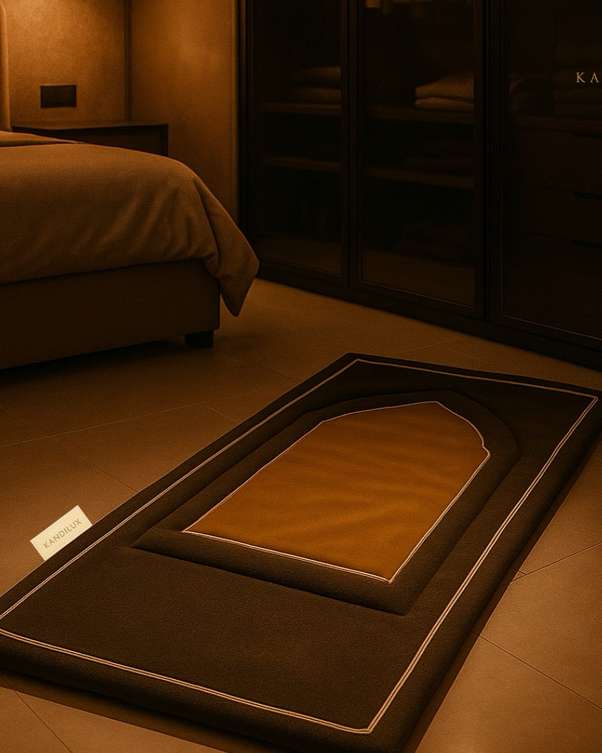 Tapis de prière Kandilux-Kaaba Élégance